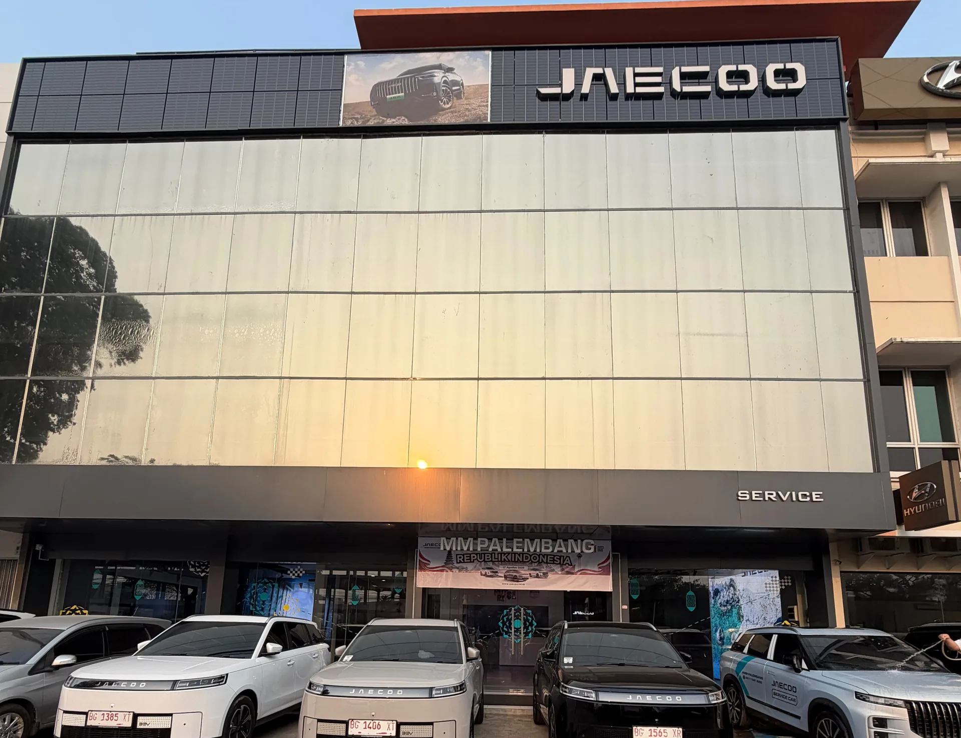 Showroom Dealer Resmi Omoda Jaecoo Palembang — Komp. Graha Maju, Jl. Mayor HM. Rasyad Nawawi, 9 Ilir, Palembang