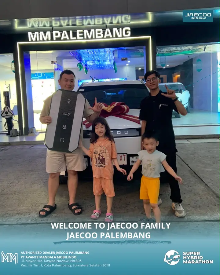 Serah terima JAECOO J5 Premium Palembang