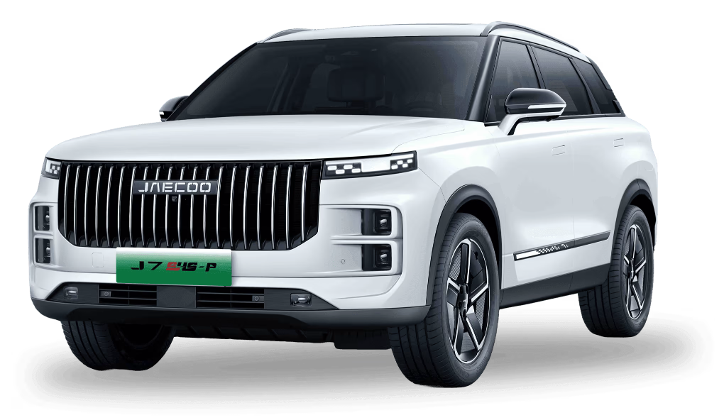 JAECOO J7 SHS warna Pristine White Two Tone